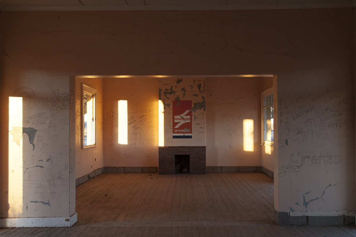 Old abandoned Transnet building